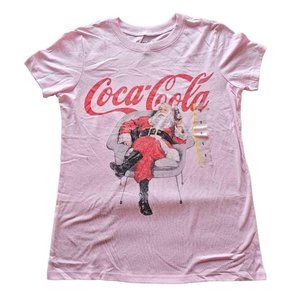 Coca-Cola Women's Pink T-shirt